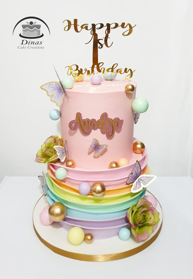 Anadya birthday cake
