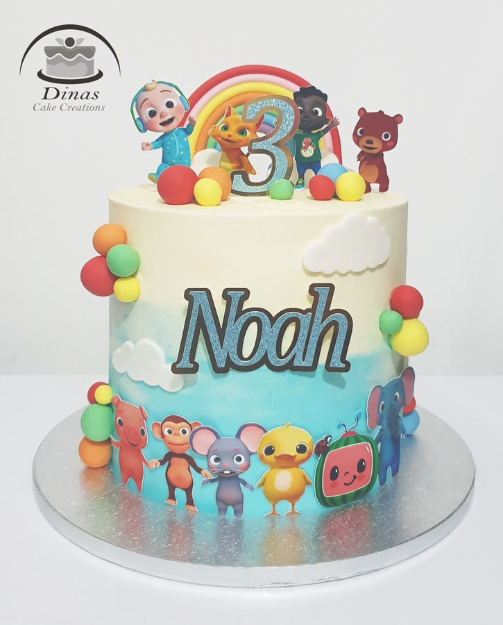 Noah birthday cake